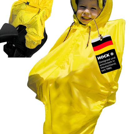 Kinder Fahrradsitz Cape "Rain Bow" - Regenschutz für Fahrradkindersitz