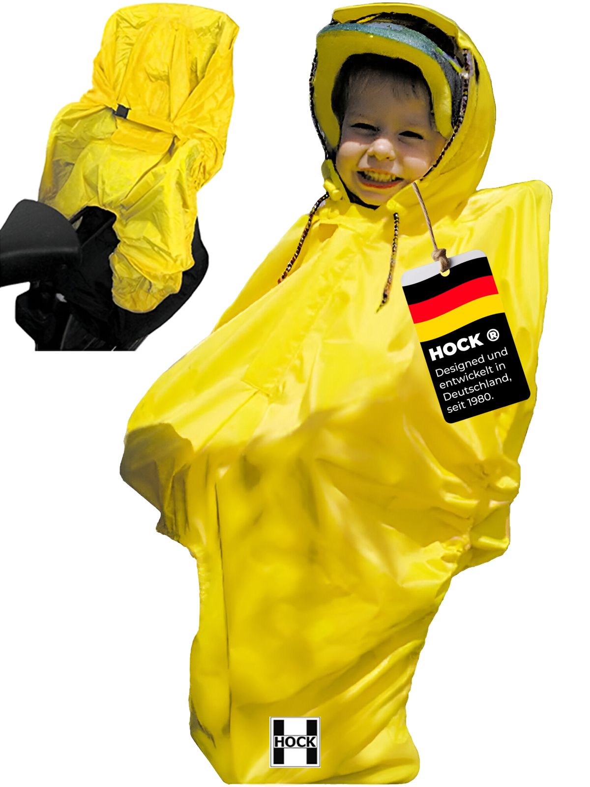 regenschutz fahrrad kindersitz HOCK Rain Bow