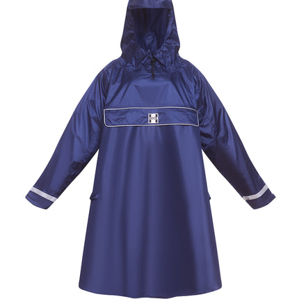 HOCK Premium „E-Bike Poncho“, Regenponcho mit Ärmel für Fahrrad und E-Bike, für Helme geeignet - Regencape 100,0% wasserdicht, Fahrradponcho für Herren & Damen