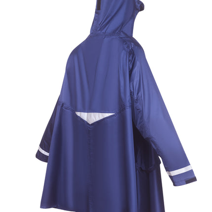 HOCK Premium „E-Bike Poncho“, Regenponcho mit Ärmel für Fahrrad und E-Bike, für Helme geeignet - Regencape 100,0% wasserdicht, Fahrradponcho für Herren & Damen