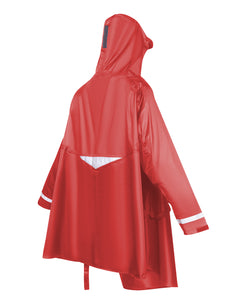HOCK Premium „E-Bike Poncho“, Regenponcho mit Ärmel für Fahrrad und E-Bike, für Helme geeignet - Regencape 100,0% wasserdicht, Fahrradponcho für Herren & Damen