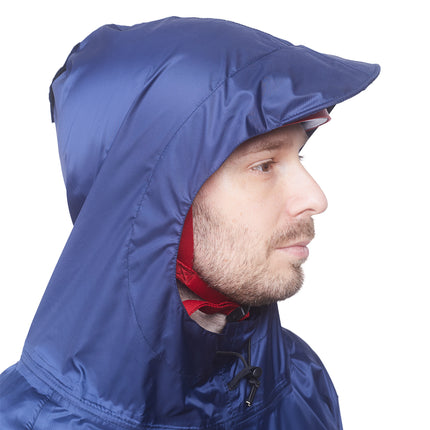 HOCK Premium „E-Bike Poncho“, Regenponcho mit Ärmel für Fahrrad und E-Bike, für Helme geeignet - Regencape 100,0% wasserdicht, Fahrradponcho für Herren & Damen