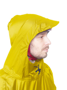 HOCK Premium „E-Bike Poncho“, Regenponcho mit Ärmel für Fahrrad und E-Bike, für Helme geeignet - Regencape 100,0% wasserdicht, Fahrradponcho für Herren & Damen