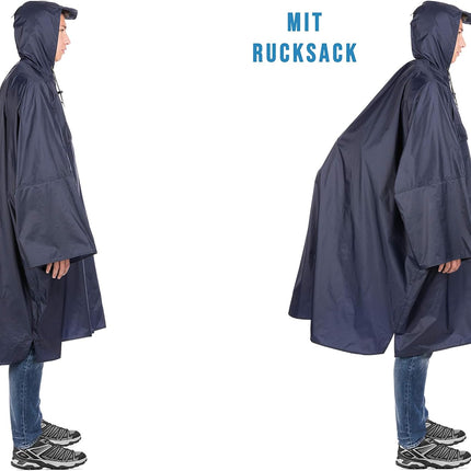 Wanderponcho "Wetter AS Klima" (SONDERPREIS)