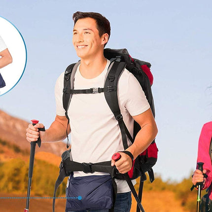 Wanderponcho "Wetter AS Klima" (SONDERPREIS)