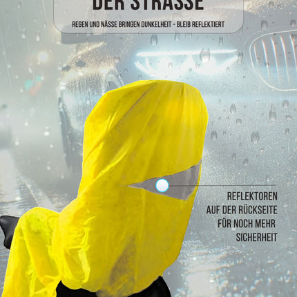 Kinder Fahrradsitz Cape "Rain Bow" - Regenschutz für Fahrradkindersitz