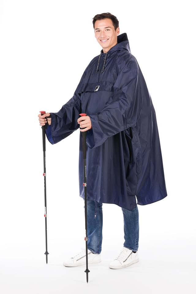 Wanderponcho "Wetter AS Klima" (SONDERPREIS)
