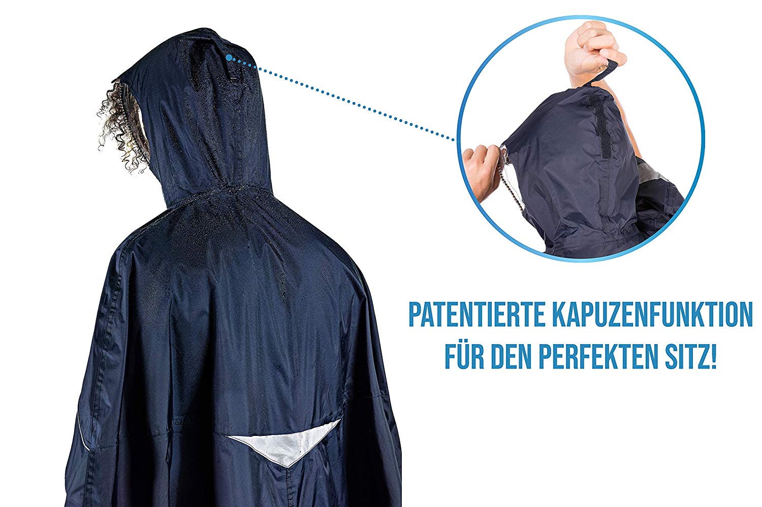 regenponcho fahrrad stadler HOCK Rain Stop — Radponcho Testsieger, wasserdicht 10.000 mm – Paletti Sportversand