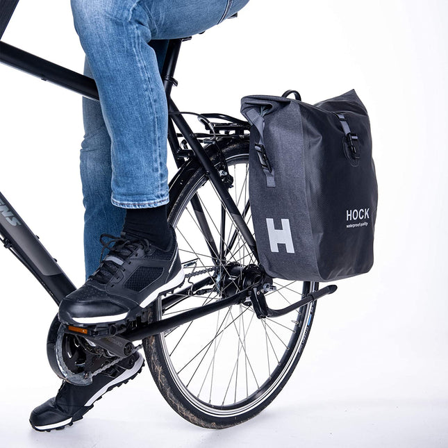 SONDERPREIS! Fahrradtasche Gepäckträger - Robust und Wasserdicht – Hinterradtasche (25L Volumen)