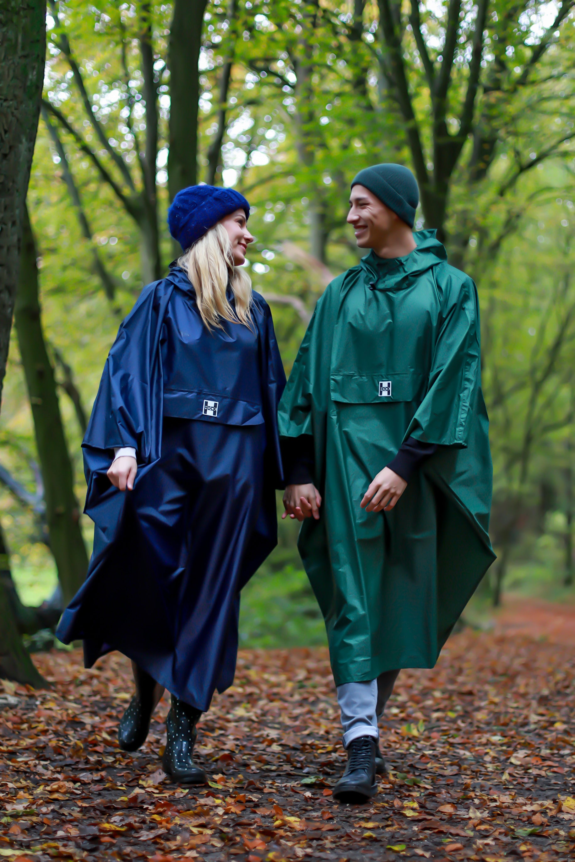 HOCK Rain Poncho with Zip and Sleeves, Bicycle Poncho, Waterproof and Breathable, with Hood and Reflectors, Rain Protection, High Quality Rainwear HOCK Rain Poncho with Zip and Sleeves, Bicycle Poncho, Waterproof and Breathable, with Hood and Reflectors, Rain Protection, High Quality Rainwear